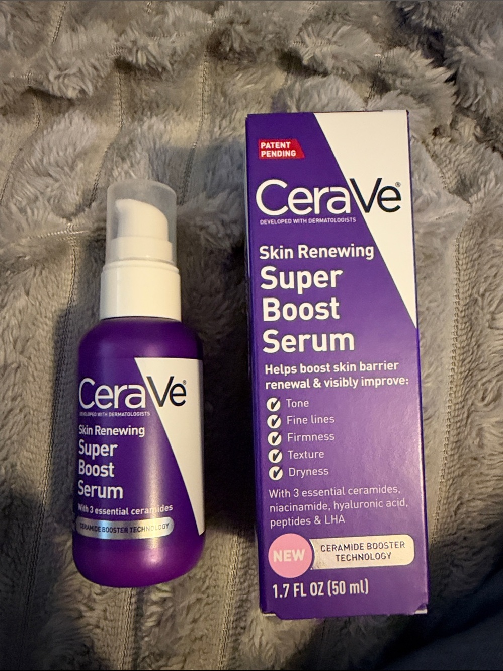 Cerave Purple Skin Renewing Super Boost Serum